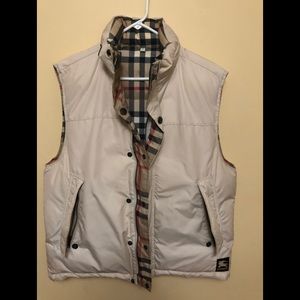 Reversible Monogram Burberry Vest